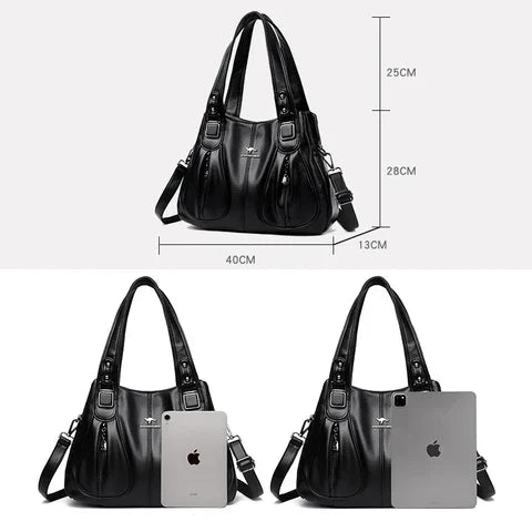 Ellison & Clarke™ | Informal Vegan Leather Bag