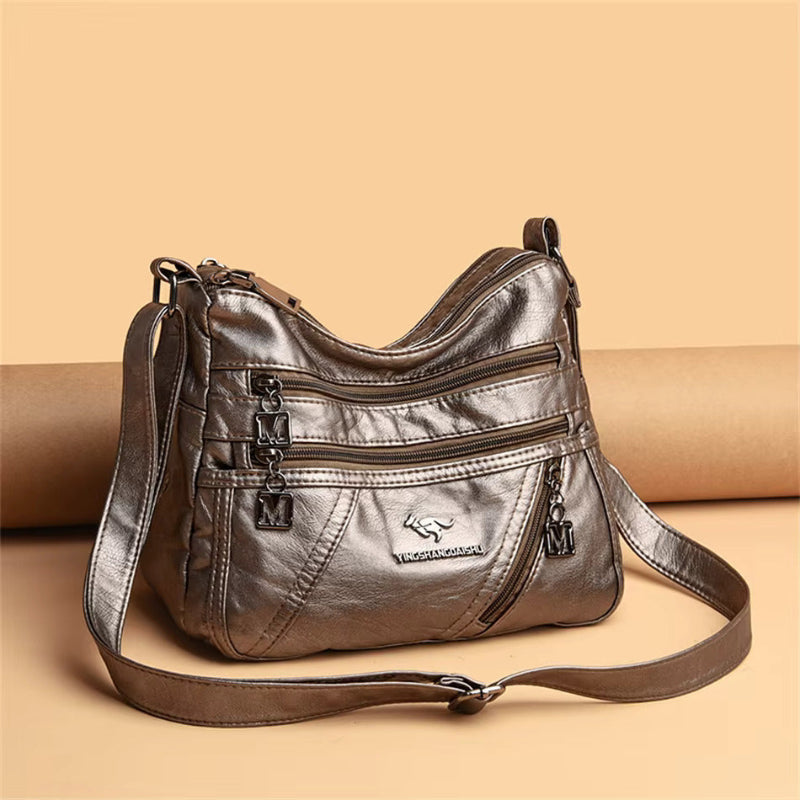 Ellison & Clarke™ | Shoulder bag with multiple pockets