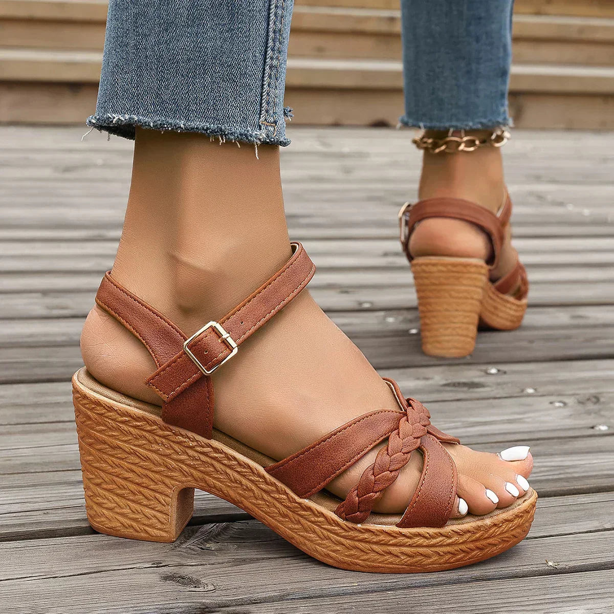Gianna | Mid-Heel Sandals