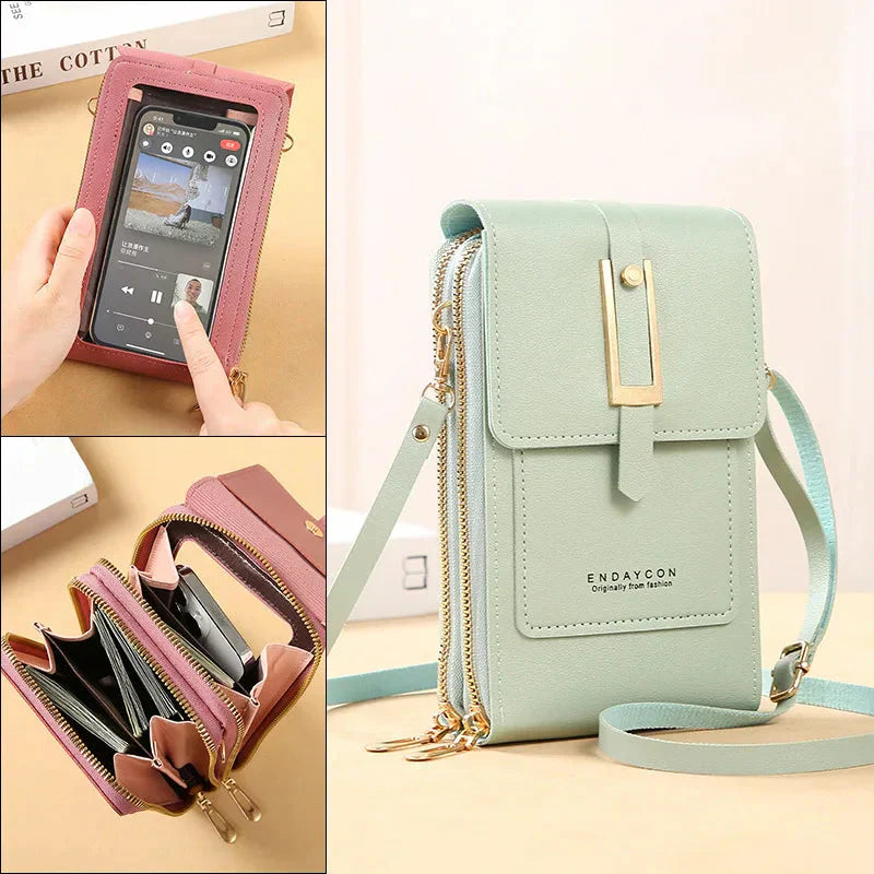 Ellison & Clarke™ | Crossbody Bag with Mobile Phone