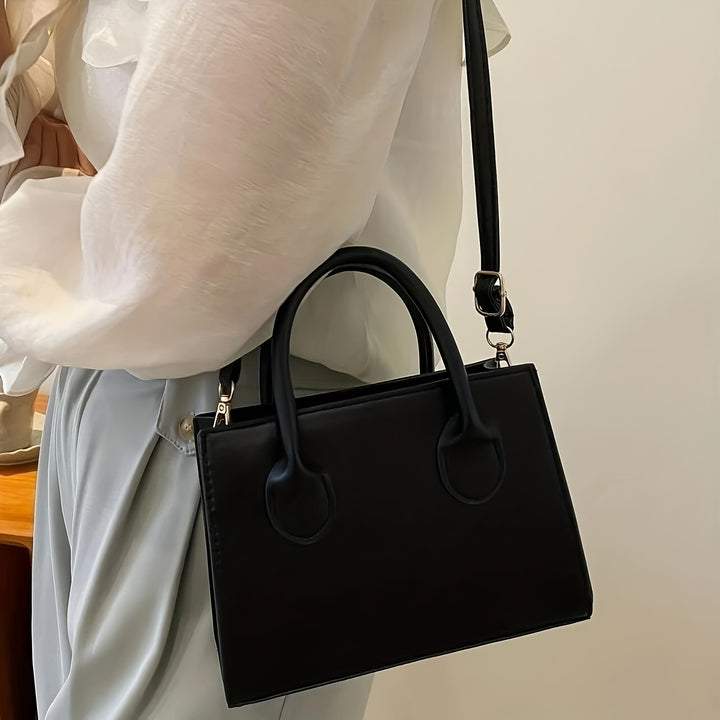 Arden | Women's Mini Square Crossbody Bag with Top Handle Detail