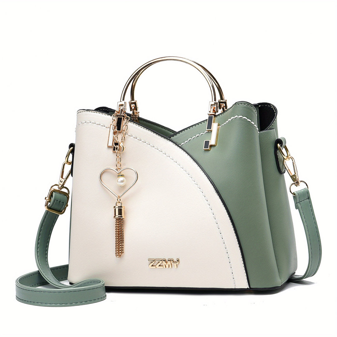 Cecily | Women's Colour Block Crossbody Bag in a Compact Shoulder Fit