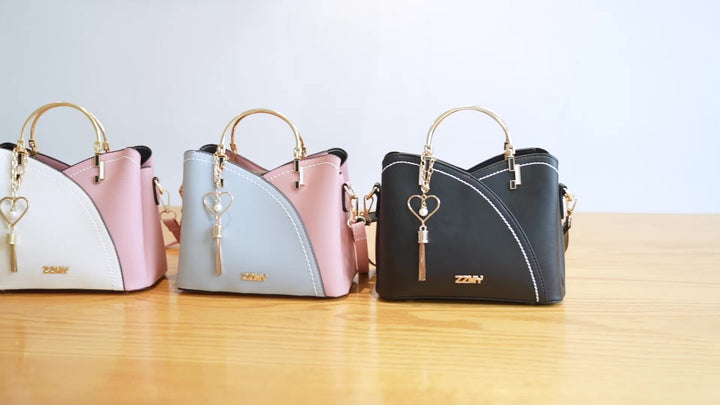 Cecily | Women's Colour Block Crossbody Bag in a Compact Shoulder Fit