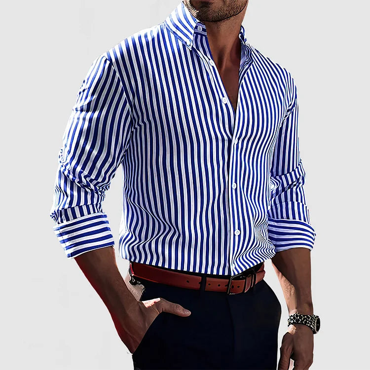 Barkley | Men's Striped Shirt for Smart Casual