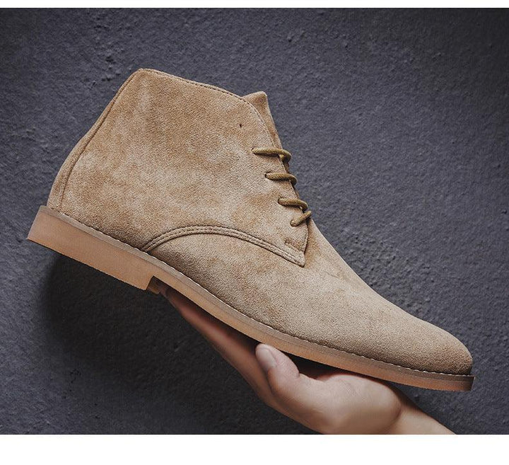 Ashton | Men’s Chukka Boots with a Lace-Up Design