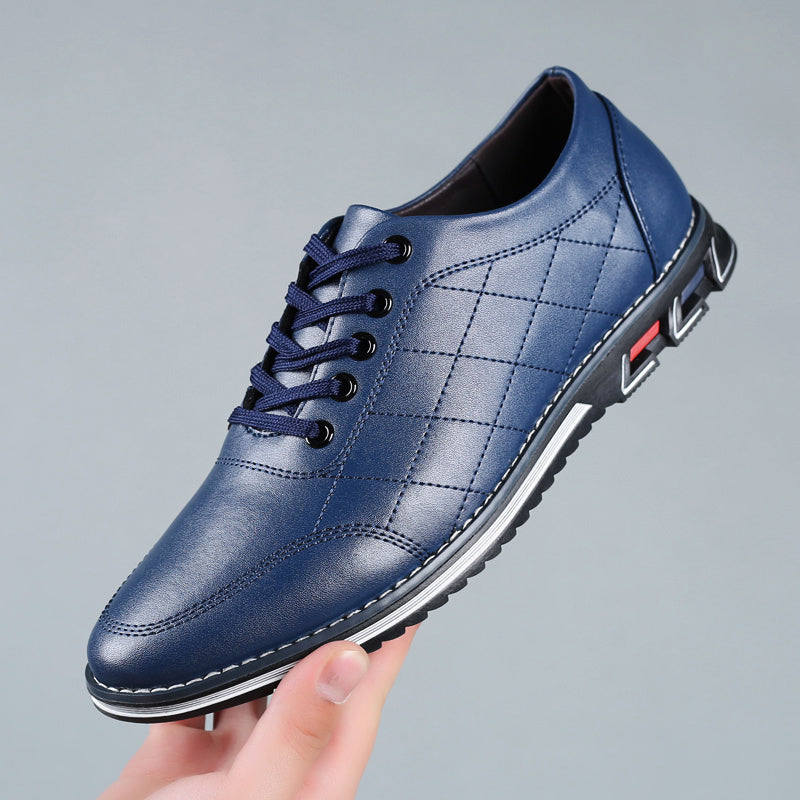 Roven | Men's Quilted Leather Trainers
