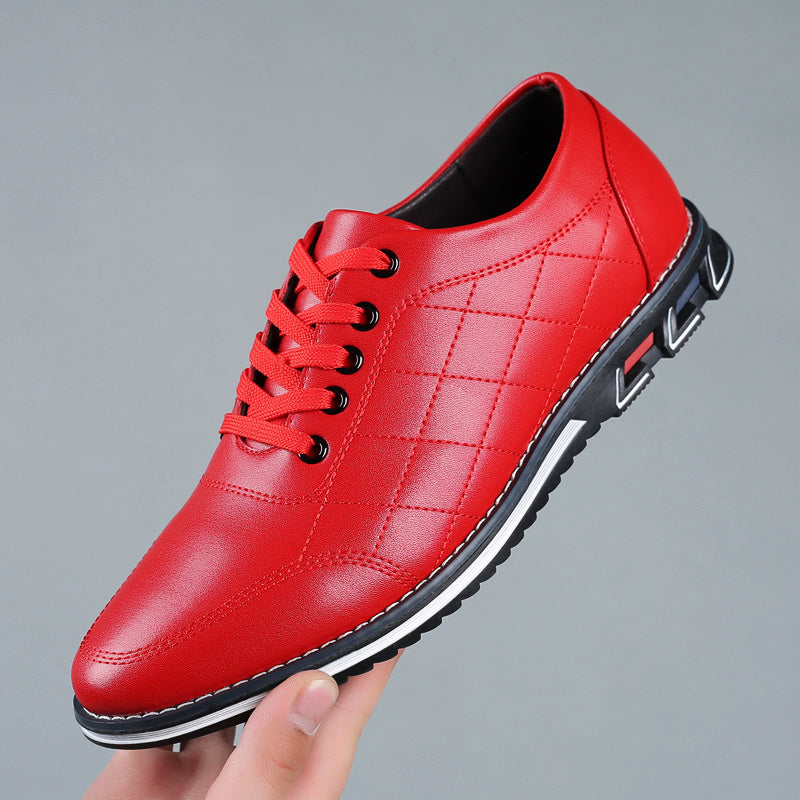 Roven | Men's Quilted Leather Trainers