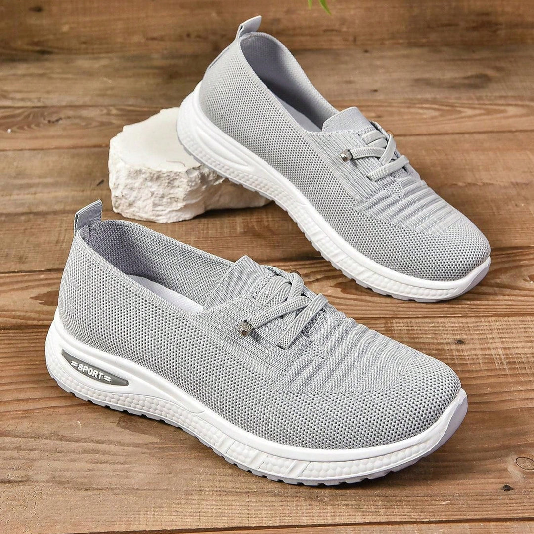 Harriet | Women's Slip-On Trainers with Knitted Detail