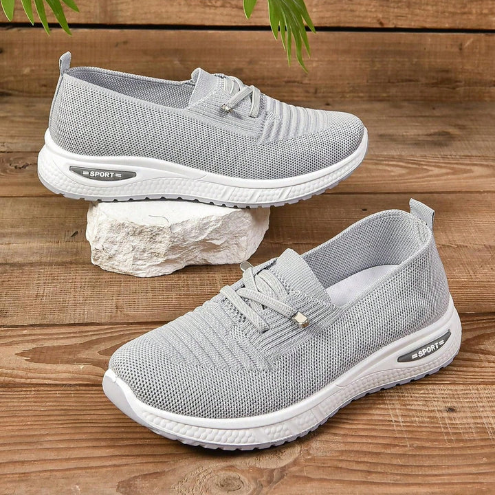 Harriet | Women's Slip-On Trainers with Knitted Detail