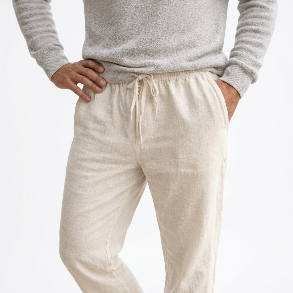 Percy | Men's Linen Trousers for Relaxed Comfort