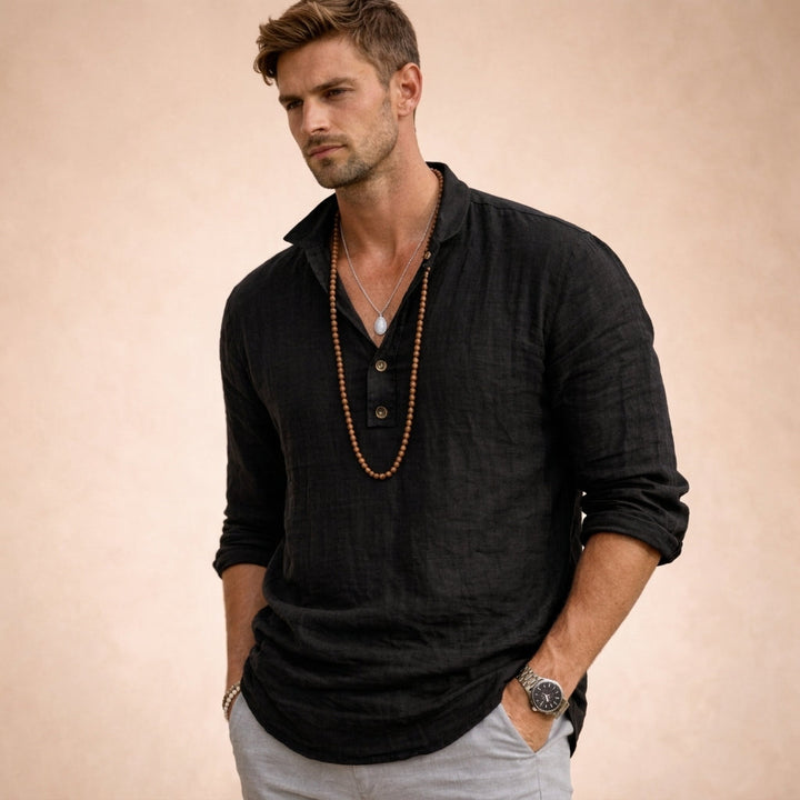 Fletcher | Men's Linen Shirt for Effortless Style