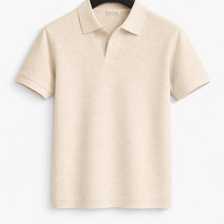 Roven | Men's Polo Shirt in Classic Beige