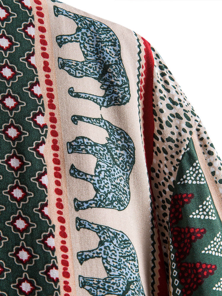 Milan | Men’s Short Sleeve Shirt with a Relaxed Patterned Finish