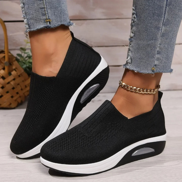 Vivienne | Women's Slip-On Trainers in Soft Knit
