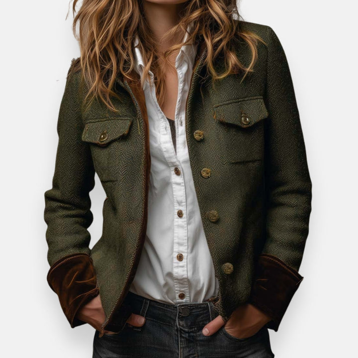 Sloane | Women’s Utility Jacket with Button Fastening