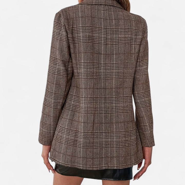 Emilia | Women’s Checked Blazer in a Tailored Fit