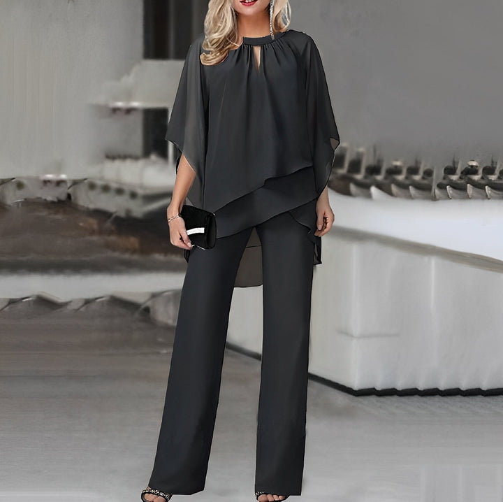 Marielle | Women’s Trouser Set with an Off Shoulder Top