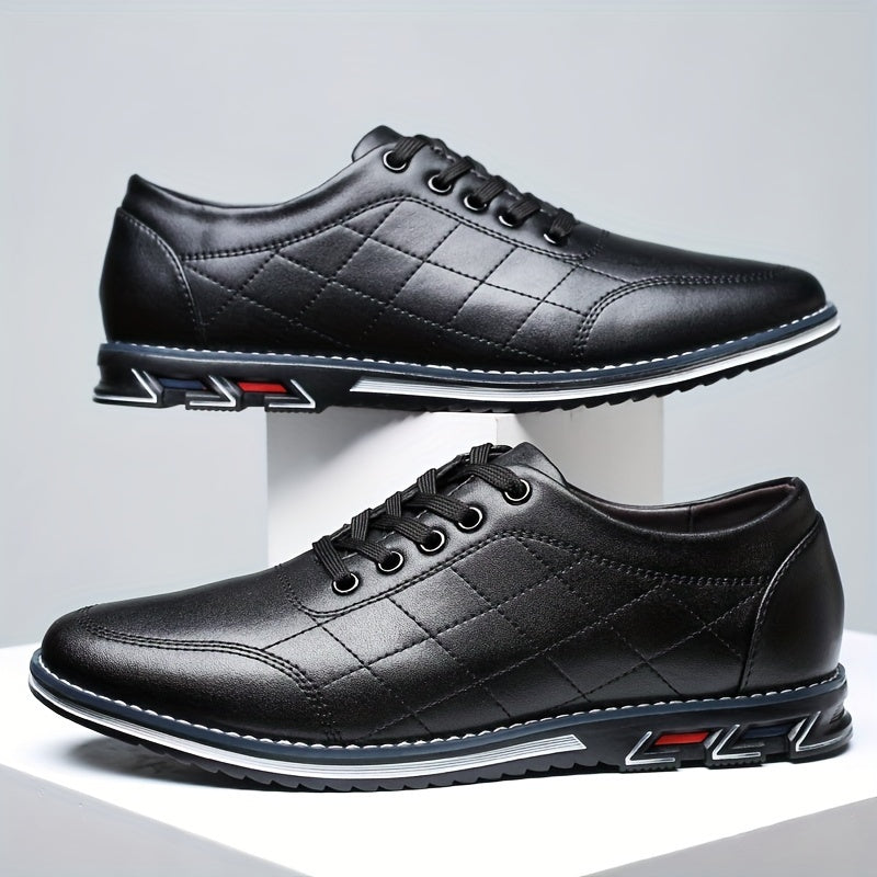 Roven | Men's Quilted Leather Trainers
