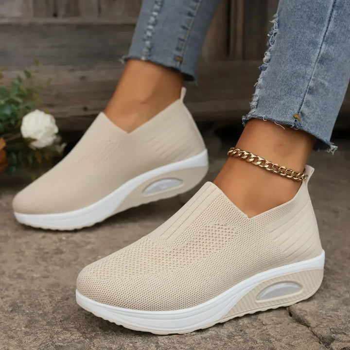 Vivienne | Women's Slip-On Trainers in Soft Knit