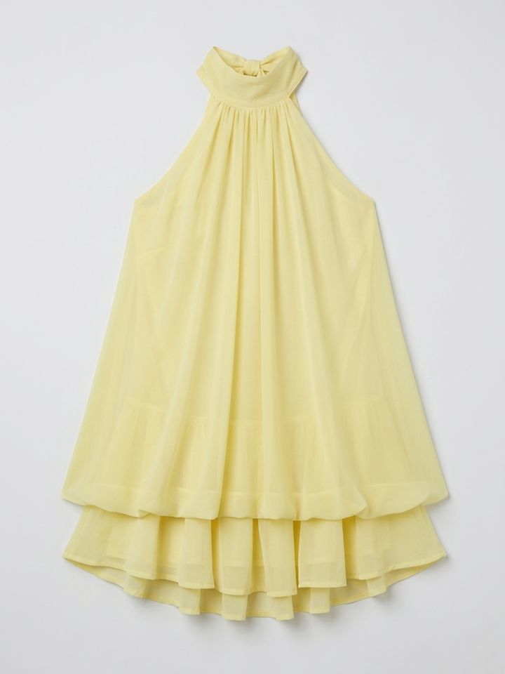 Elodie | Women’s Mini Dress featuring a Halter Neckline