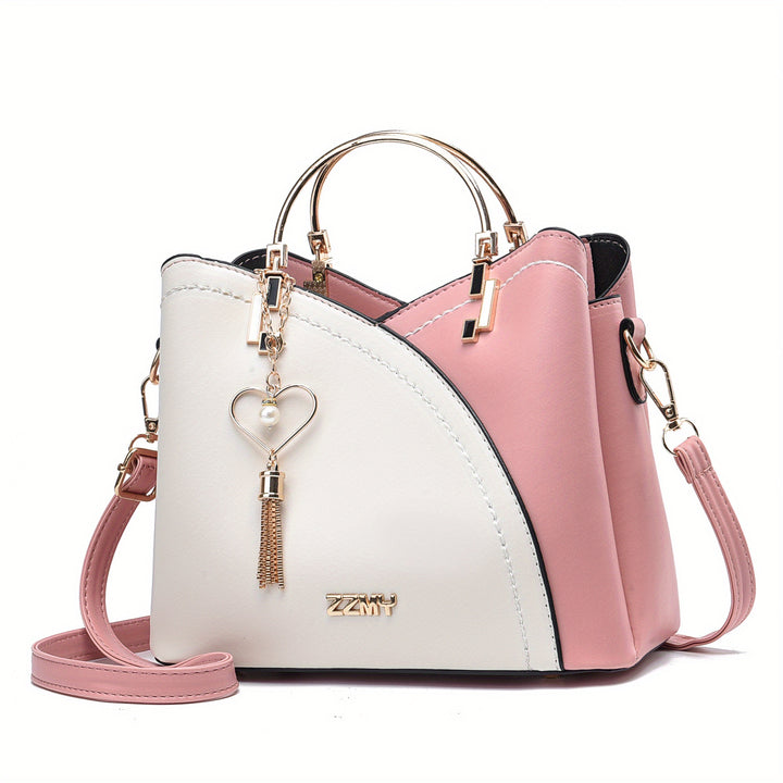 Cecily | Women's Colour Block Crossbody Bag in a Compact Shoulder Fit