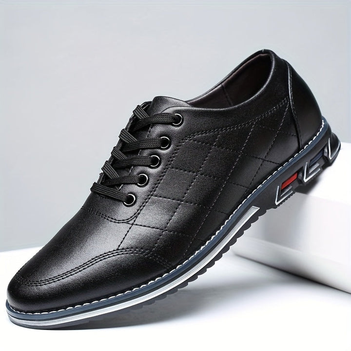Roven | Men's Quilted Leather Trainers