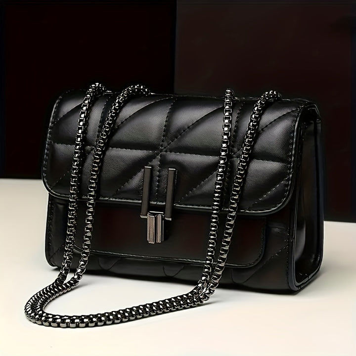 Rosalind | Women's Mini Tartan Crossbody Bag with Turn Lock Closure