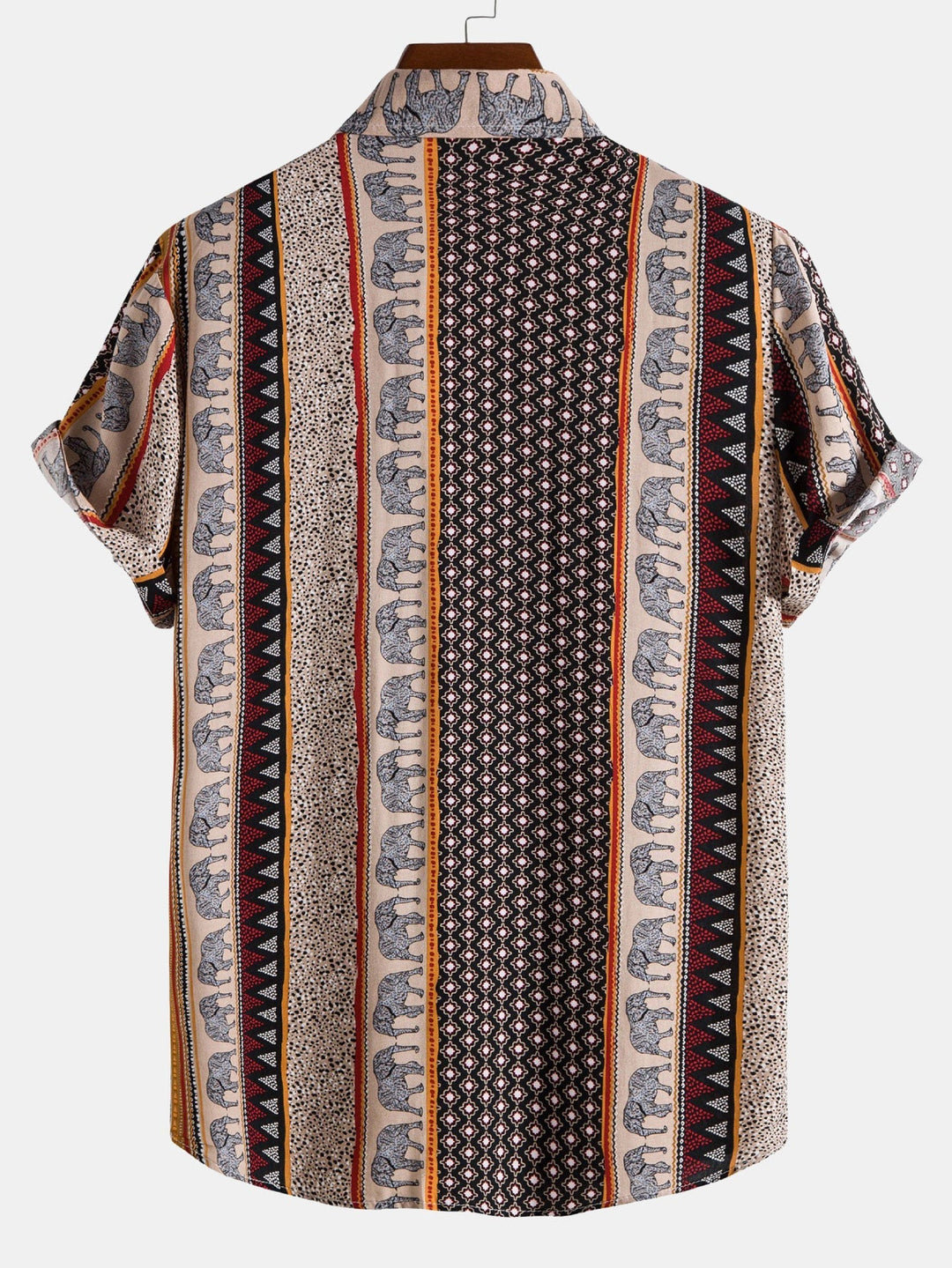 Milan | Men’s Short Sleeve Shirt with a Relaxed Patterned Finish
