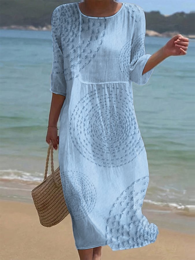 Lena | Women’s Midi Dress designed for Beach Holidays