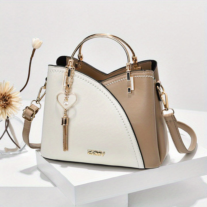 Cecily | Women's Colour Block Crossbody Bag in a Compact Shoulder Fit