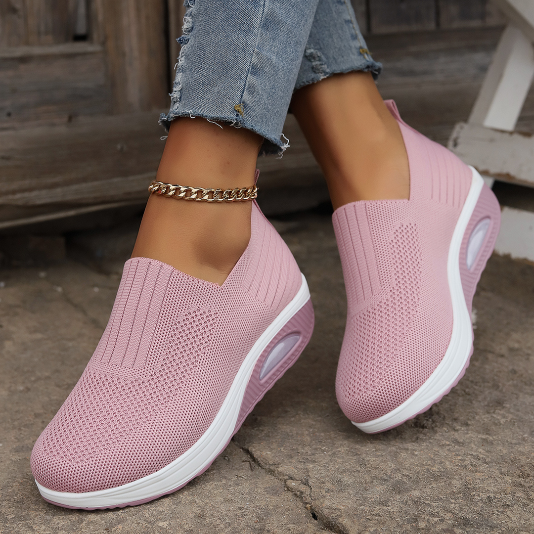 Vivienne | Women's Slip-On Trainers in Soft Knit