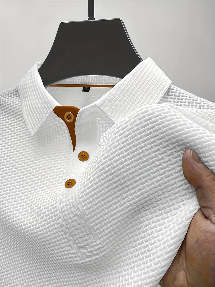 Luca | Men’s Polo Shirt with a Clean Everyday Fit