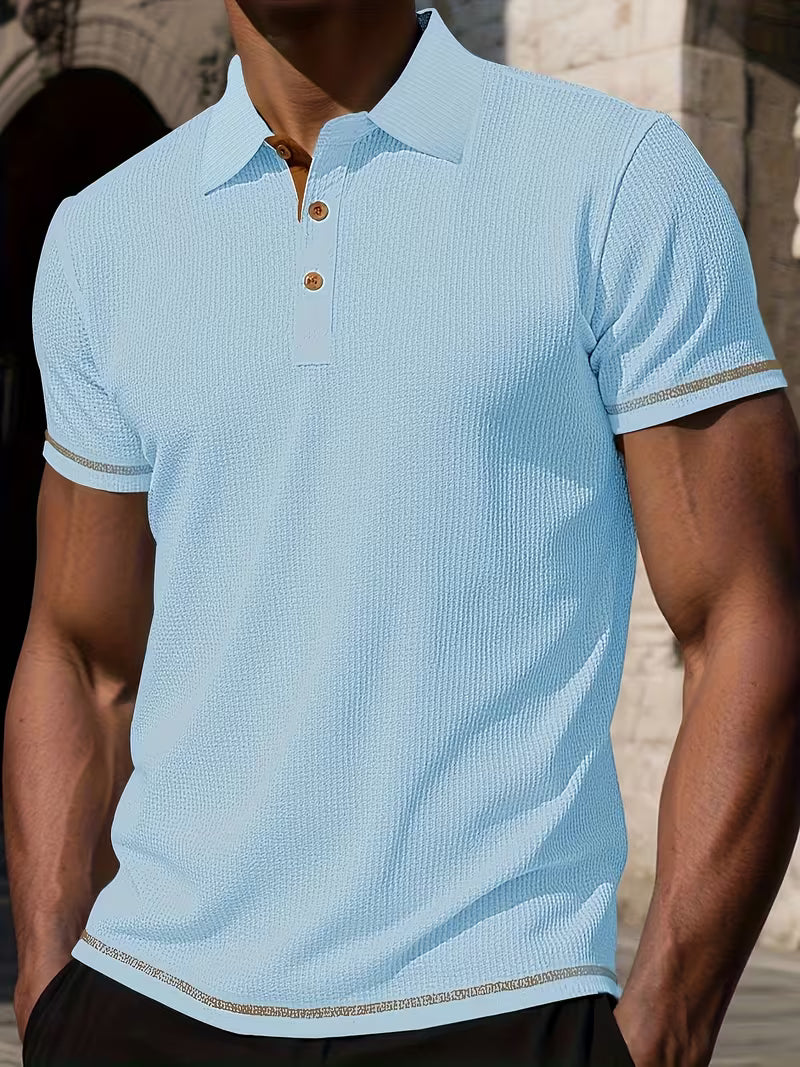 Luca | Men’s Polo Shirt with a Clean Everyday Fit