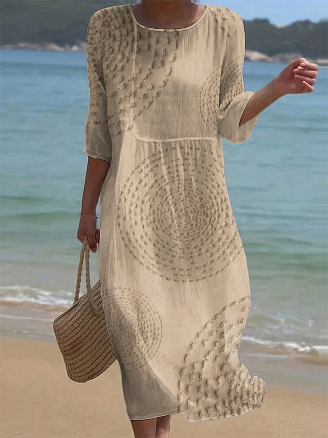 Lena | Women’s Midi Dress designed for Beach Holidays