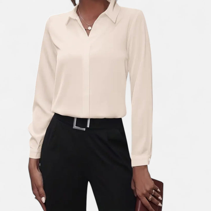 Vivian | Women’s Blouse with a Clean Collared Shape
