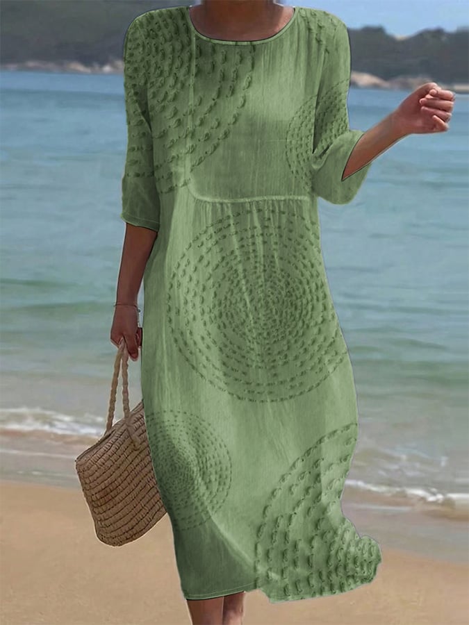 Lena | Women’s Midi Dress designed for Beach Holidays