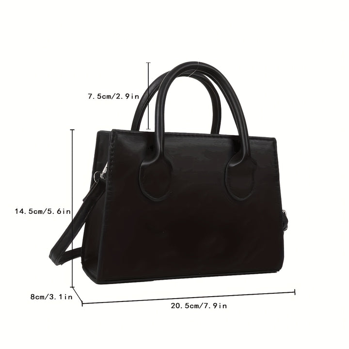 Arden | Women's Mini Square Crossbody Bag with Top Handle Detail