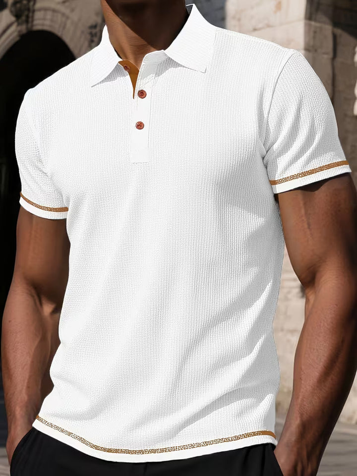 Luca | Men’s Polo Shirt with a Clean Everyday Fit