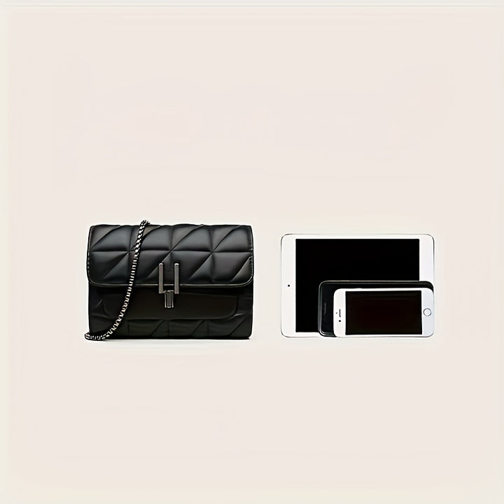 Rosalind | Women's Mini Tartan Crossbody Bag with Turn Lock Closure