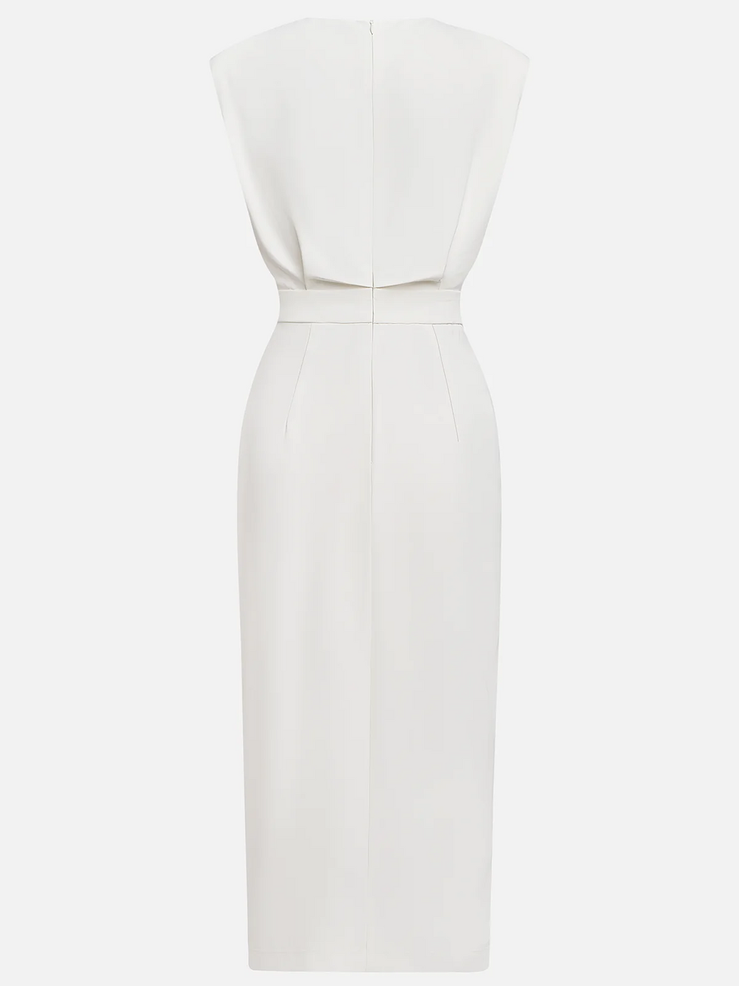 Noelle | Women’s Midi Dress with Button Detail