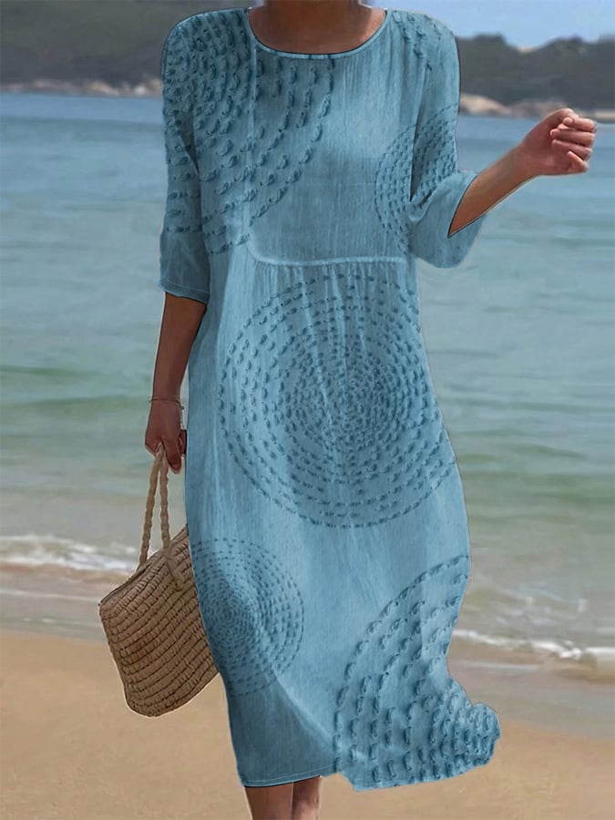 Lena | Women’s Midi Dress designed for Beach Holidays