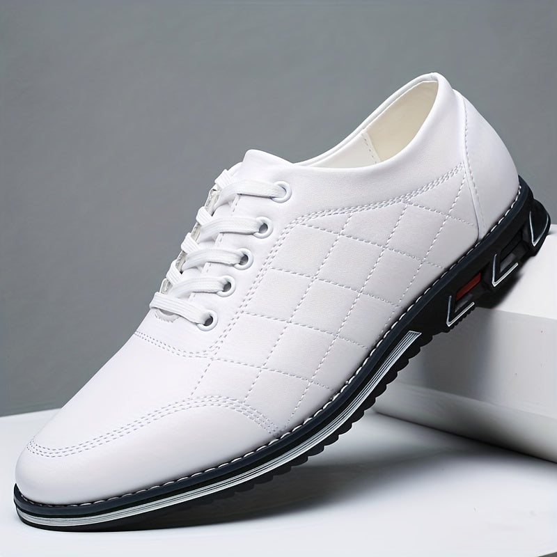Roven | Men's Quilted Leather Trainers