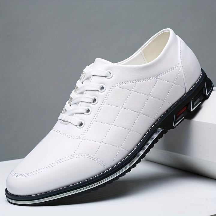 Roven | Men's Quilted Leather Trainers