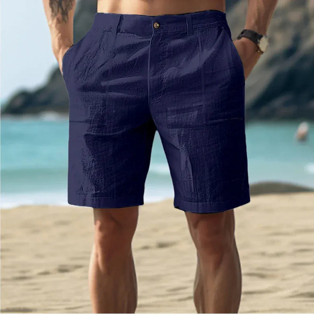 Quinton | Men's Linen Shorts for Effortless Style