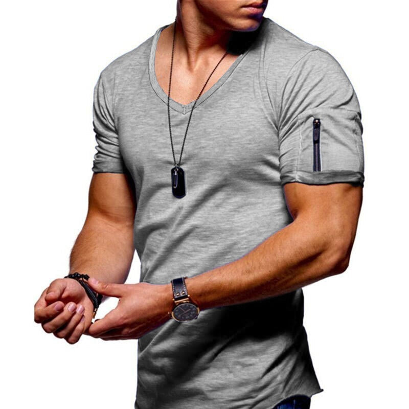 Roven | Men's V-Neck Tee with Arm Pocket