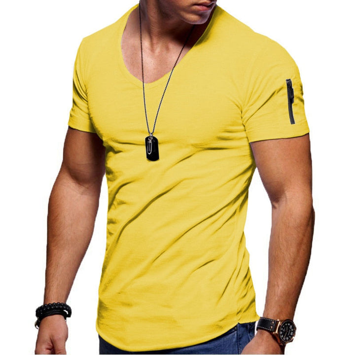 Roven | Men's V-Neck Tee with Arm Pocket