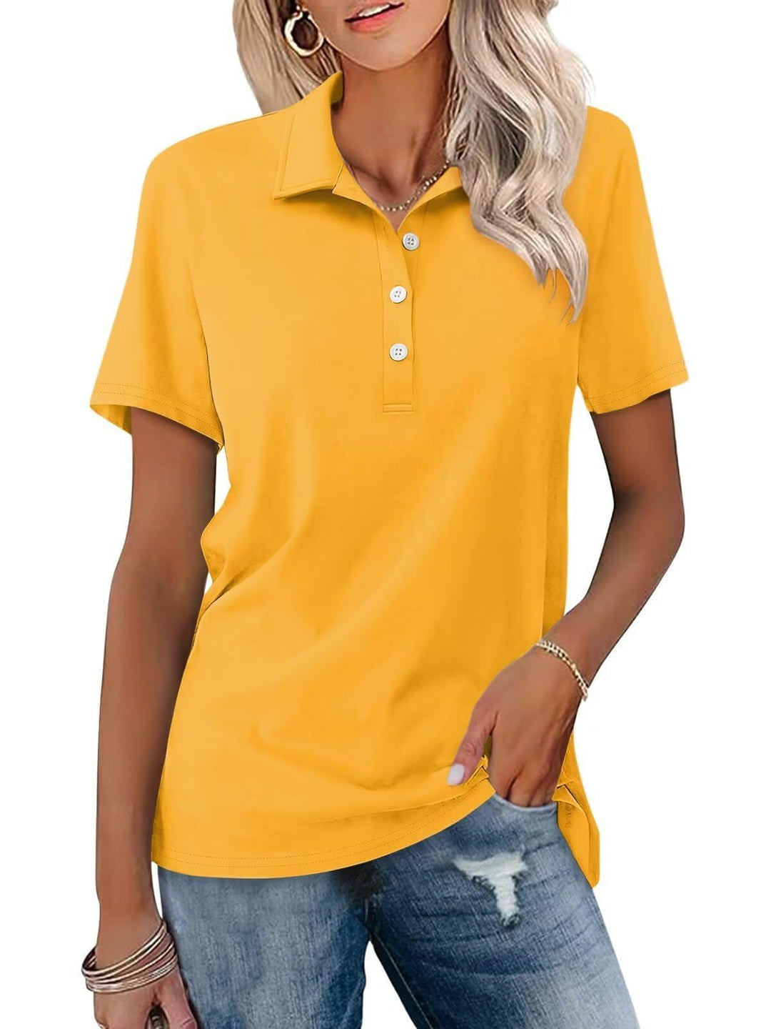 Imogen | Women's Polo Shirt in Classic Style