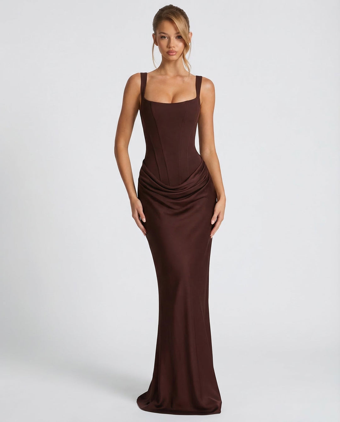 Alina | Women’s Maxi Dress in a Sleek Fitted Shape
