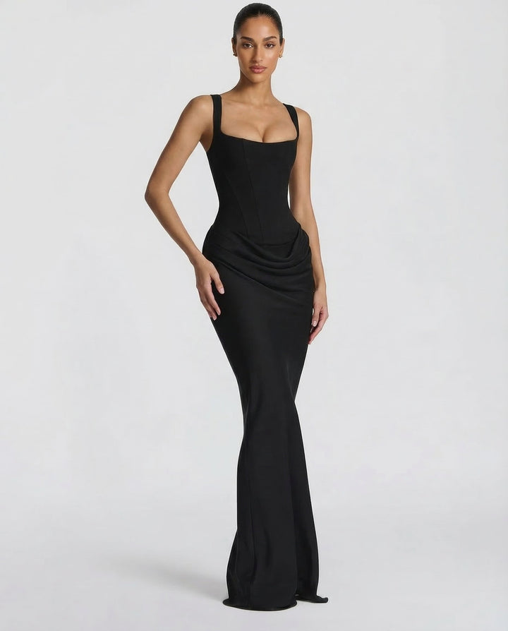 Alina | Women’s Maxi Dress in a Sleek Fitted Shape