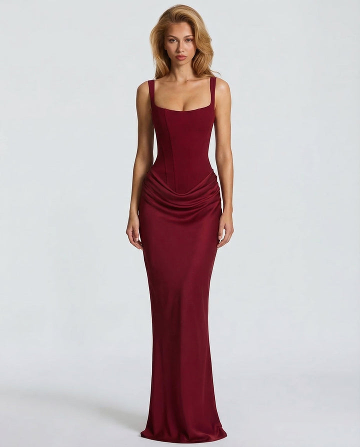 Alina | Women’s Maxi Dress in a Sleek Fitted Shape